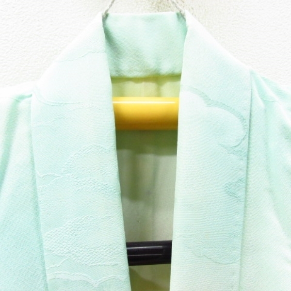 * kimono 10* 1 jpy silk child kimono for girl Junior for .... one .. length 136cm.51cm [ including in a package possible ] **