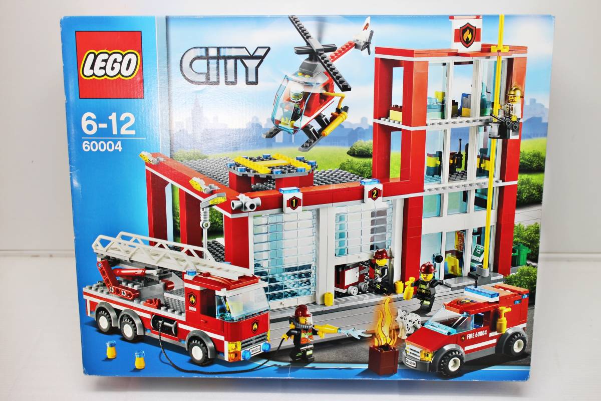 LEGO レゴ ブロック CITY 6-12 60004 シティー ファイヤーステーション