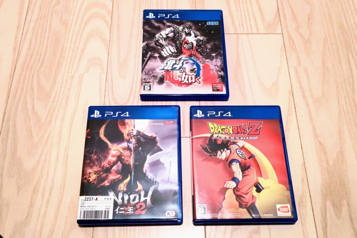 PS4ソフト３本セット