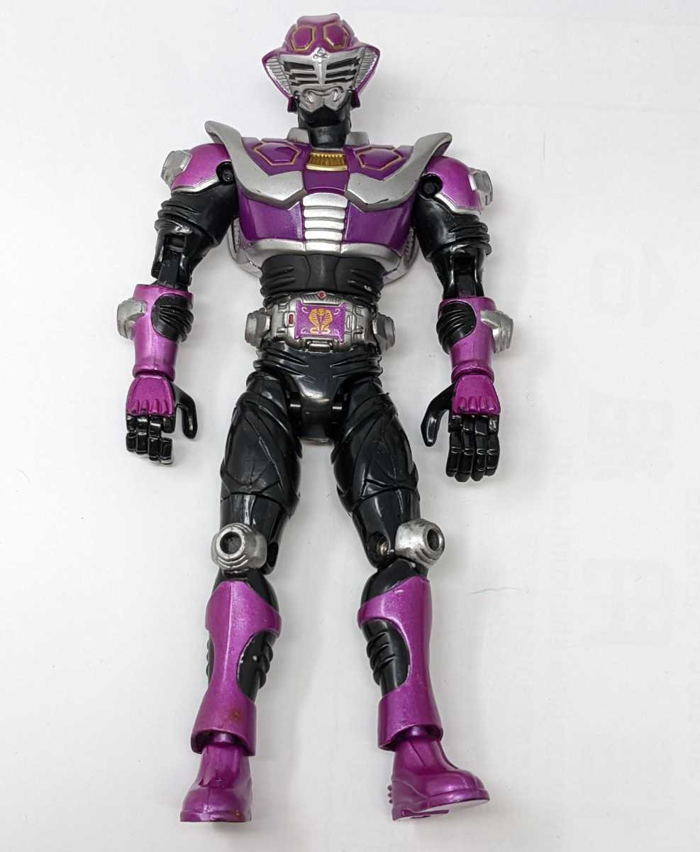 M1-808◆当時物【仮面ライダー龍騎】BANDAI2002　★ライドシューター「仮面ライダー王蛇」付き　◎中古保管品_画像3