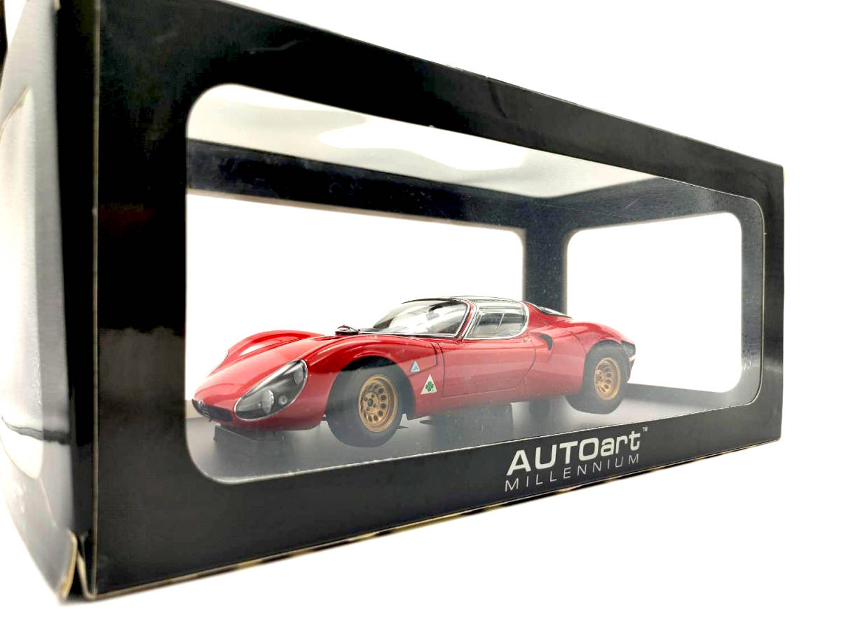 1円スタート!【 AUTOart オートアート 】 1:18 1/18 Alfa Romeo 33