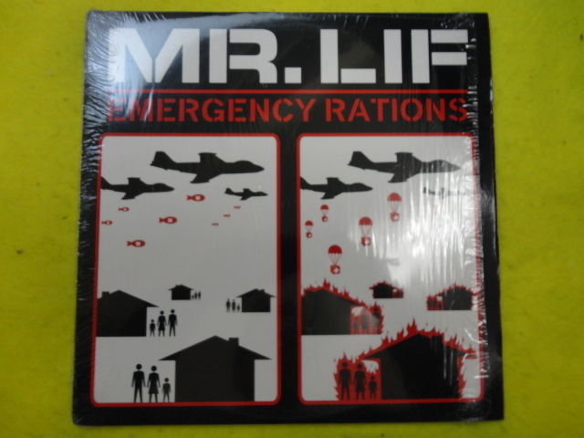 Mr. Lif - Emergency Rations オリジナル原盤 レア12EP シュリンク付 アングラHIPHOP Jugular Vein / Heavy Artillery / Get Wise '91 等_画像1