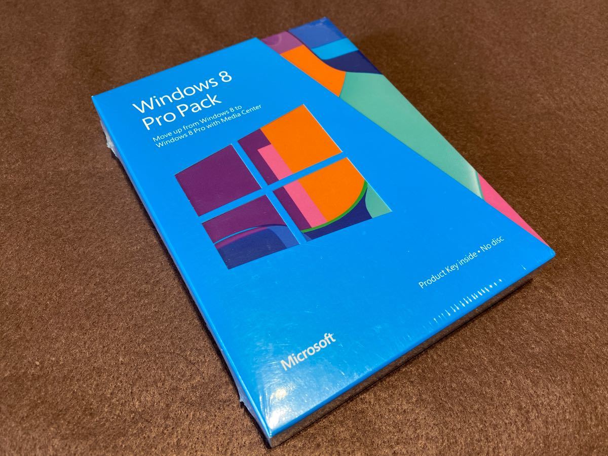 新品未開封 Windows 8 Pro Pack English リテール版