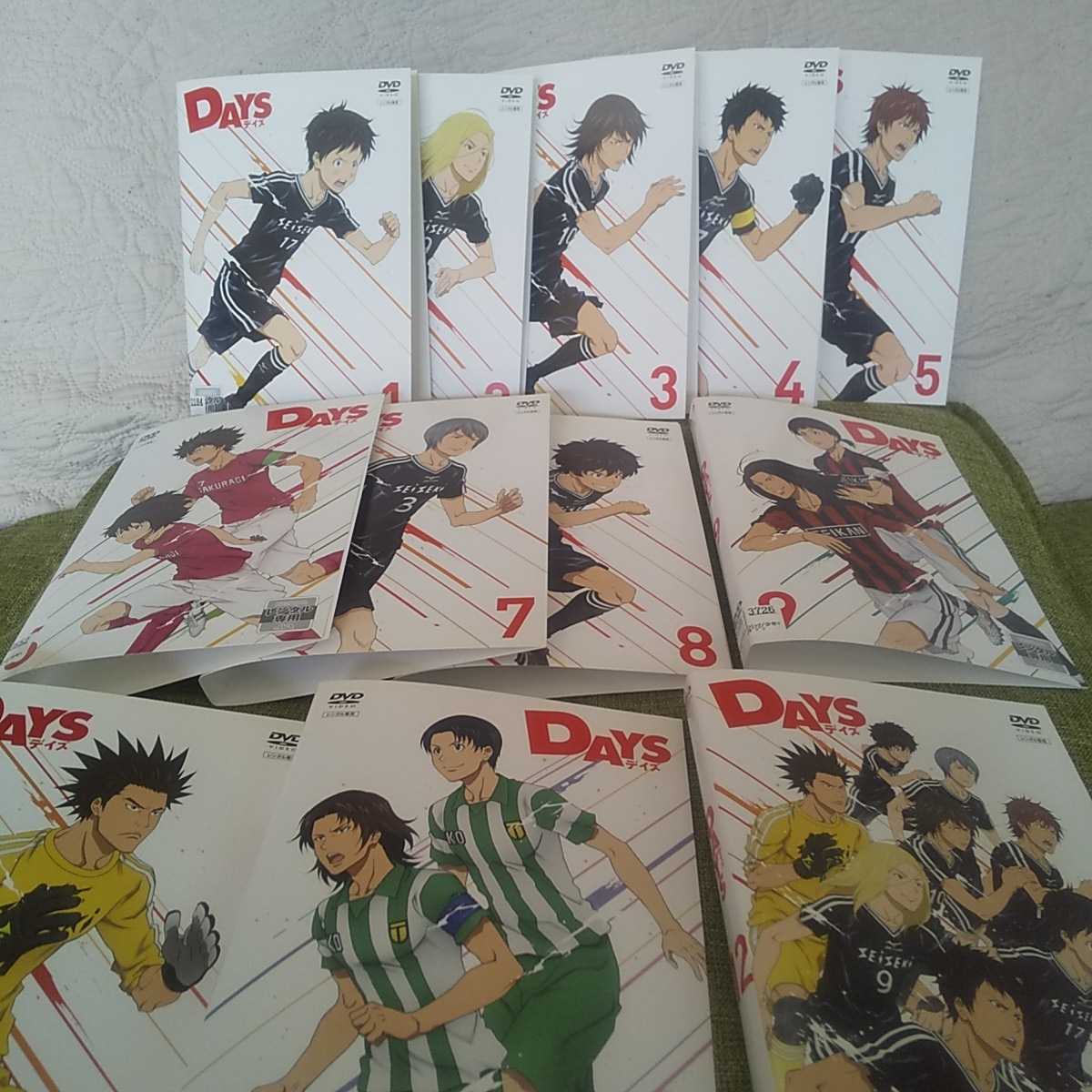 DAYSデイズ　全12巻24話収録　レンタル版DVD【全編視聴確認済】【送料無料】【プラケース無　不織布ケース収納】_画像2