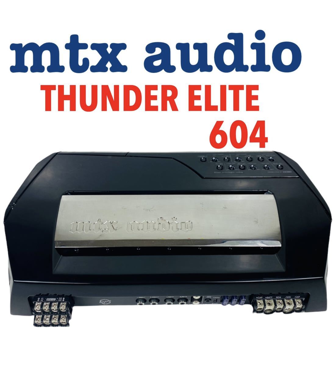 Yahoo!オークション - mtx audio THUNDER ELITE 604 /...