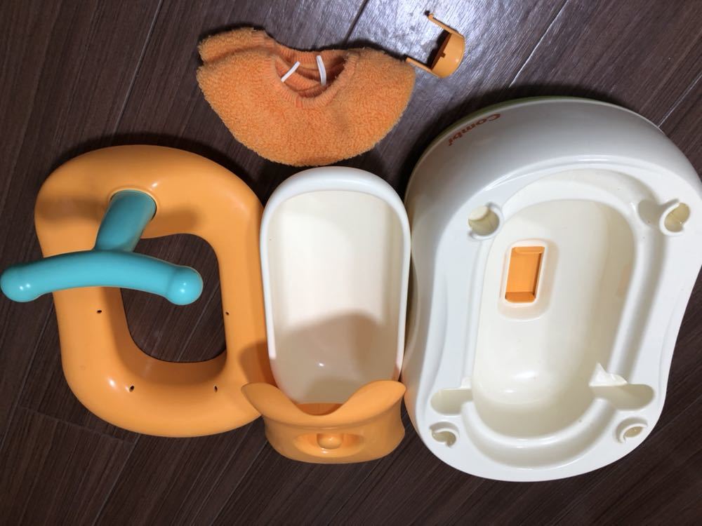 Combi combination toilet training baby lable potty . step lable orange +pa dolphin bar 