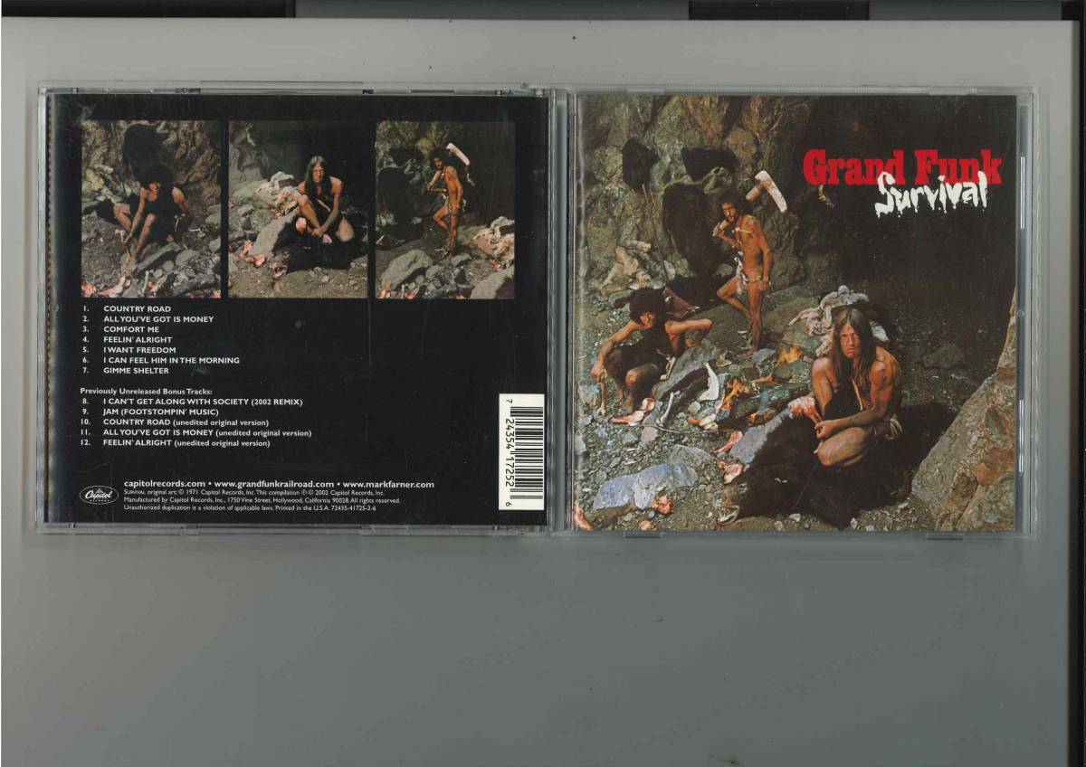 CD//GRAND FUNK:SURVIVAL_画像1