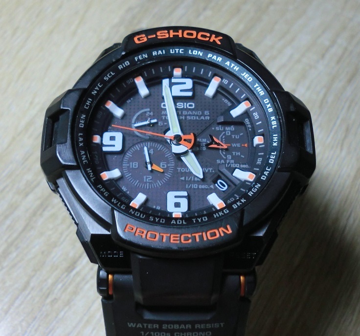 カシオ Gショック GW-4000-1AJF 電波ソーラー スカイコックピット カシオ Gショック GW-4000-1AJF 電波ソーラー スカイコックピット