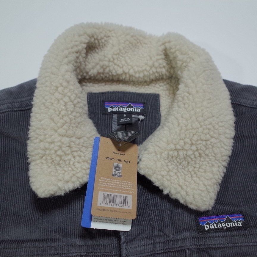 新品未使用 期間限定値下げ FA19 デッドストック レア patagonia パタゴニア パイル ラインド トラッカー ジャケット グレー FGE size:S