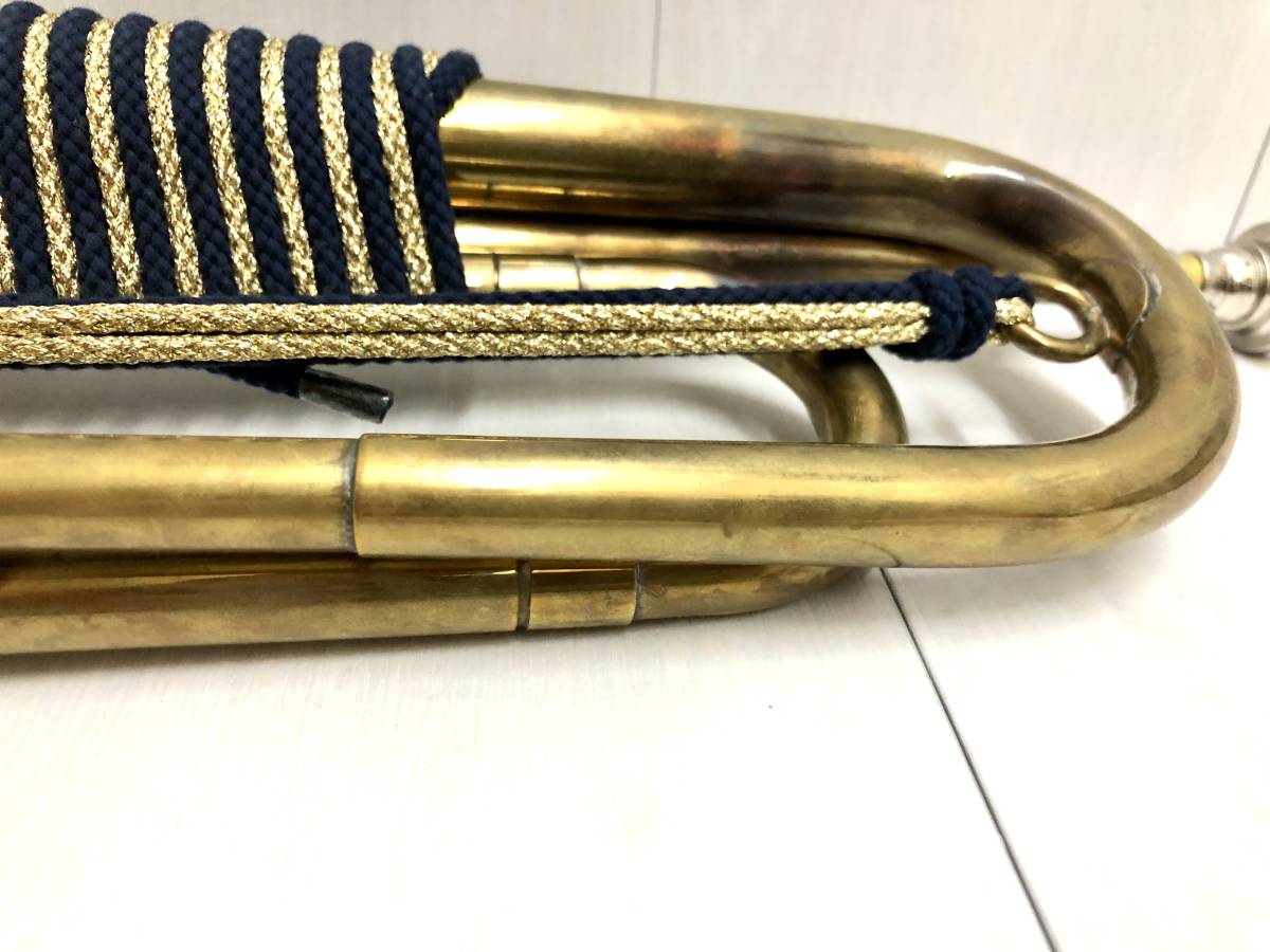 下倉楽器 ☆ 信号ラッパ 二つ巻ブラス 信号らっぱ 海上自衛隊 下倉楽器 ☆ 信号ラッパ 二つ巻ブラス 信号らっぱ 海上自衛隊