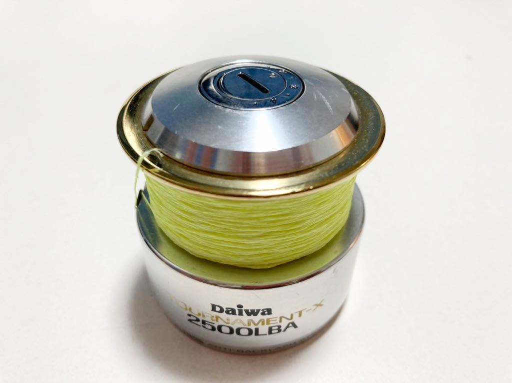 Daiwa ダイワ TOURNAMENT トーナメントX2500LBAスプール 美品 互換多数