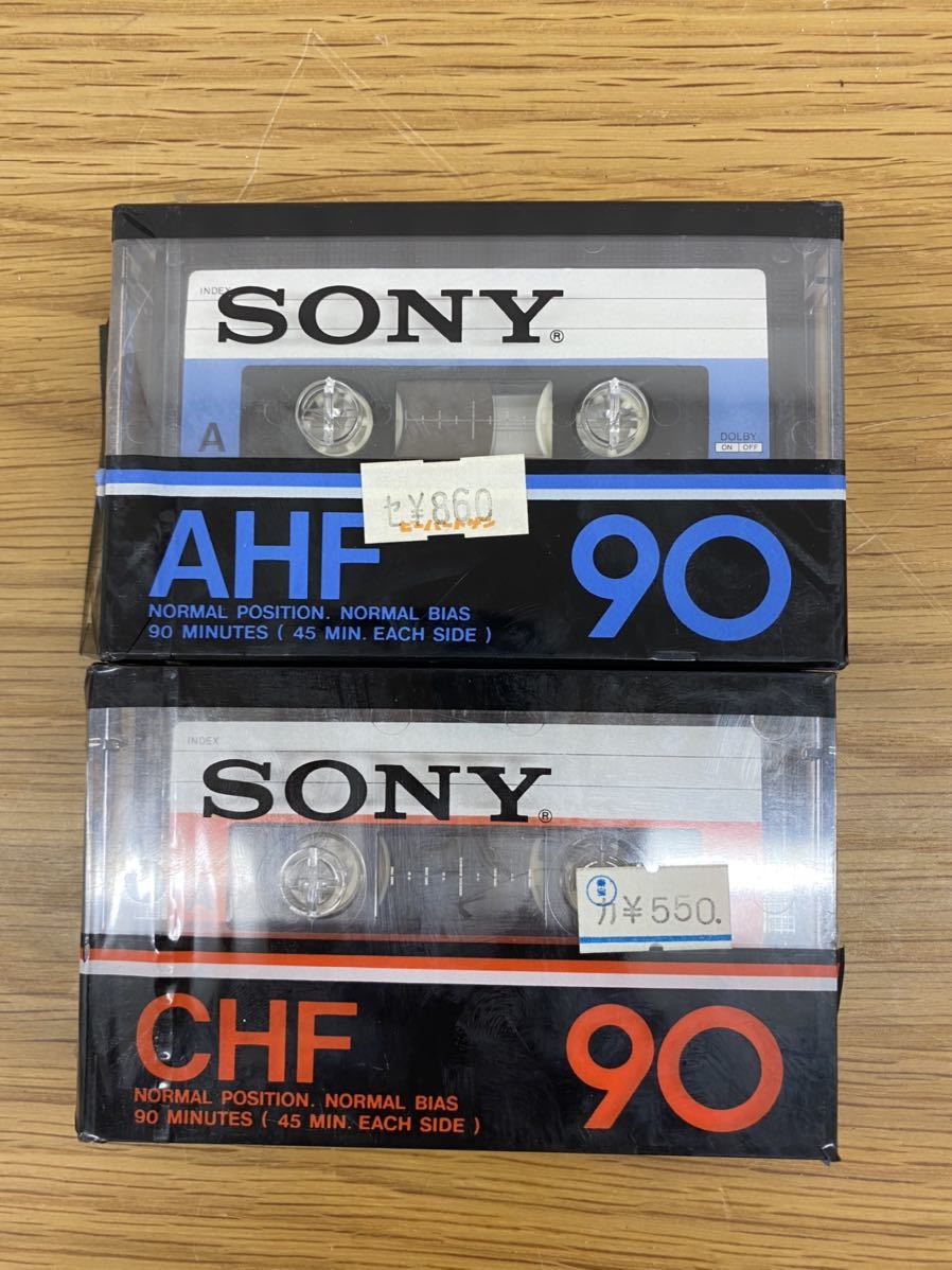 新品未開封SONYカセットテープAHF90 10本セット