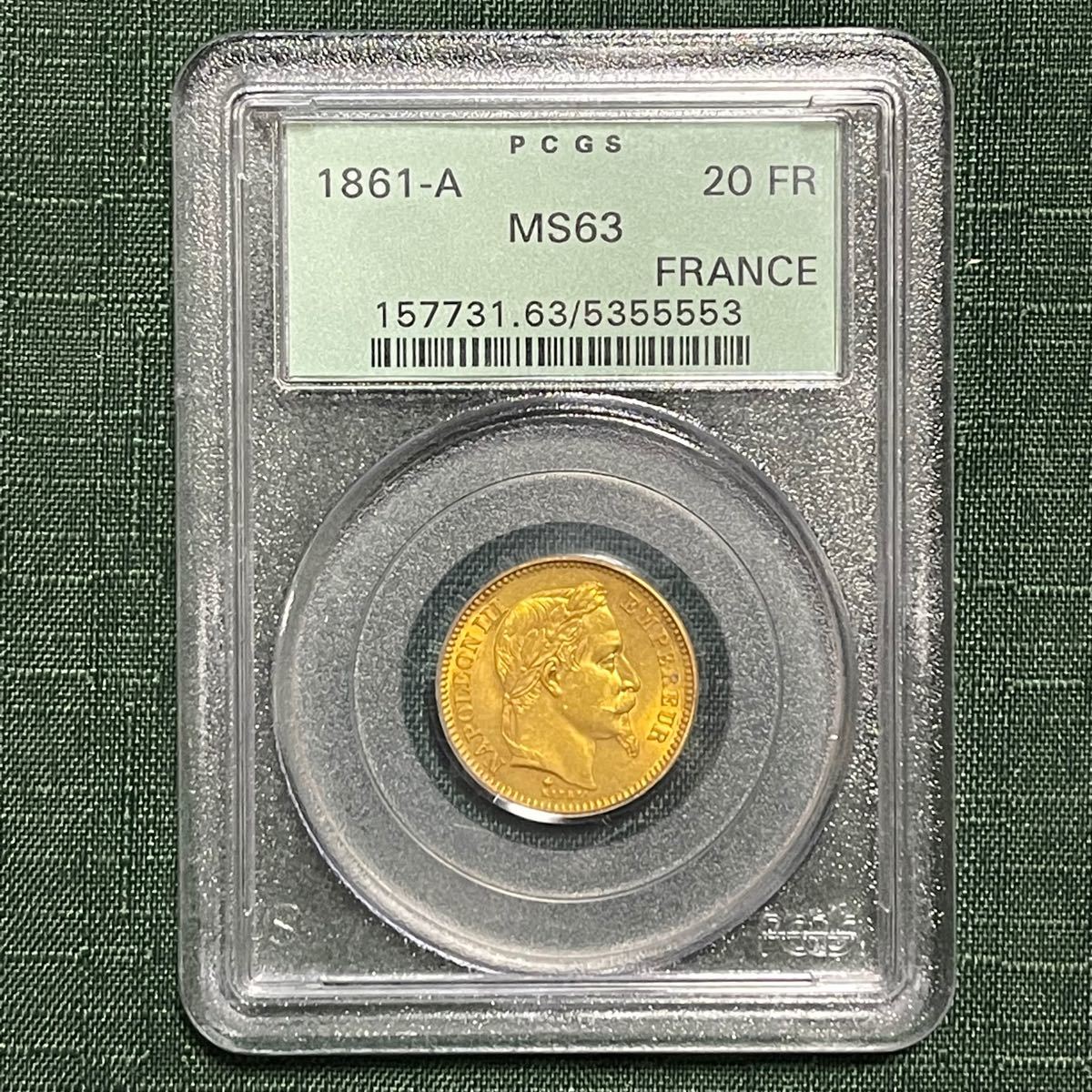 初回限定 1870年 フランス ナポレオン3世 20フラン 金貨 sushitai.com.mx