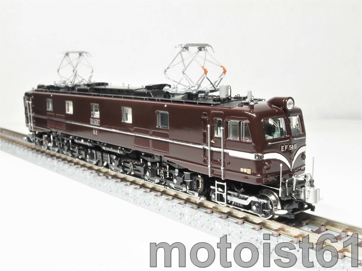 【未使用保管品】KATO 3038 EF58‐61お召機 ① Yahoo!オークション - KATO 3038 EF58 61 お召機 JR仕様 精密加工