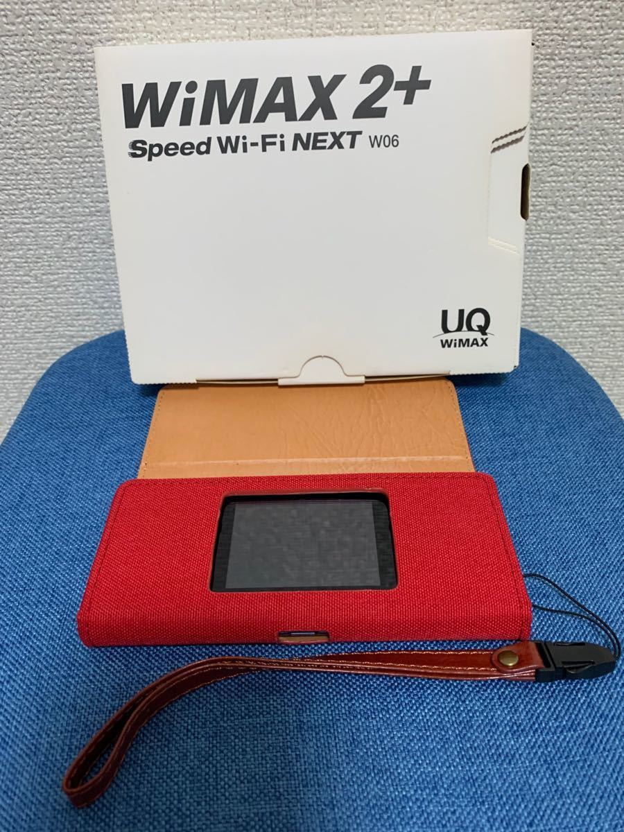 @lemonade175391様専用WiMAX 2+ Speed Wi-Fi NEXT W06 モバイルルーター ブラック×ブルー