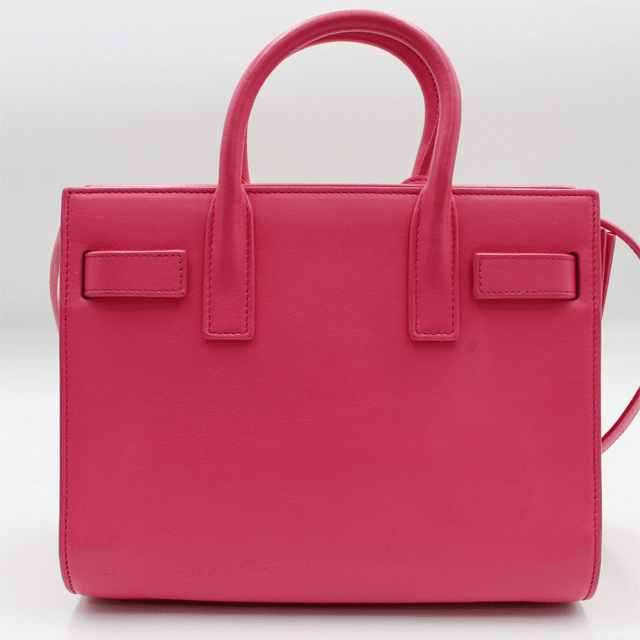 SAINT LAURENT サンローランサックドジュールミニバッグ レザー/ピンク