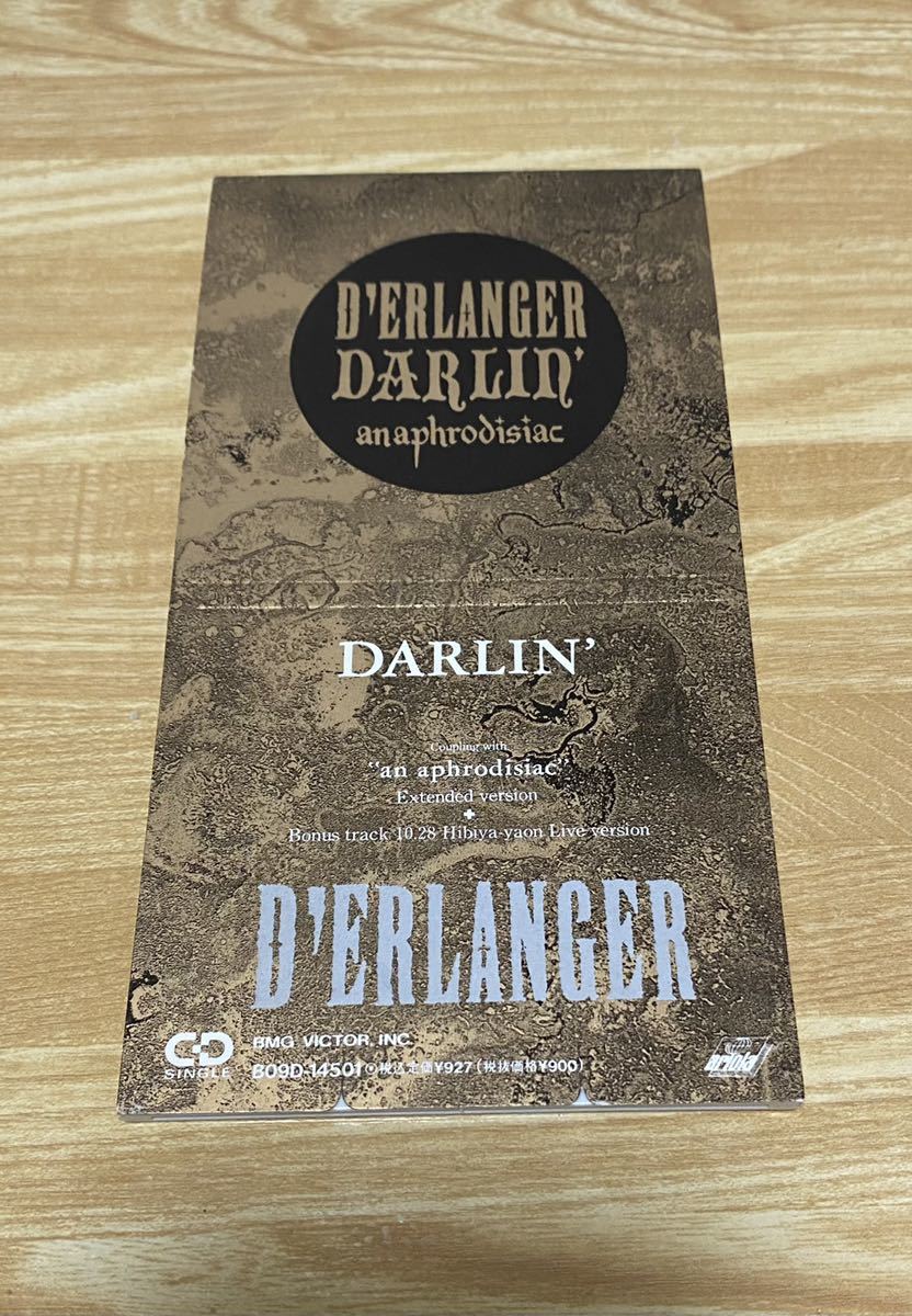 D'ERLANGER 8cm CDS DARLIN'_画像1