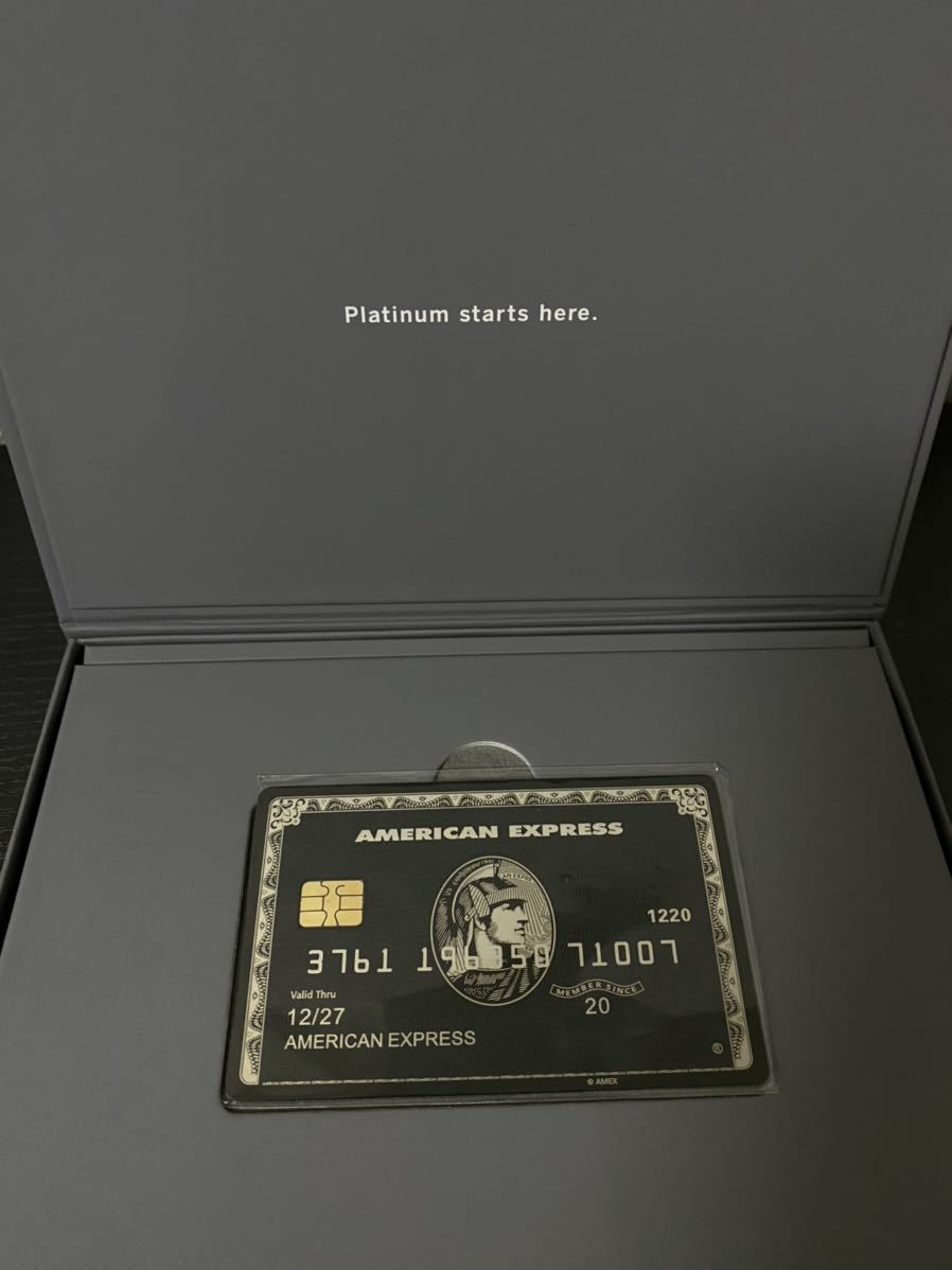 JPモルガン パラジウムカード 現Reserve Card 箱 センチュリオン | www