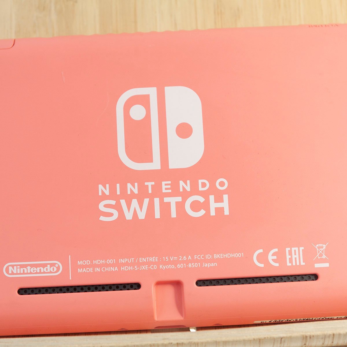 任天堂 Nintendo Switch Lite/ニンテンドースイッチライト本体 HDH-001 コーラル 2020　中古品_画像10