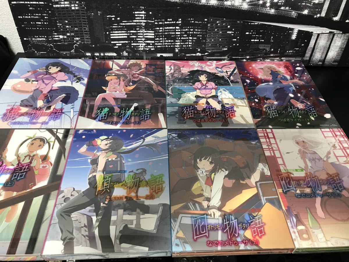 Blu ray 物語シリーズ 完全生産限定版 全巻セット 化物語〜続・終物語