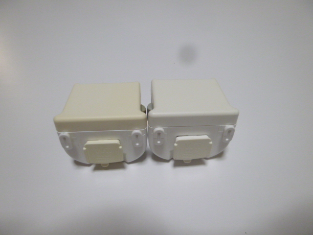 M5【即日配送 送料無料 動作確認済】Wii　モーションプラス　2個セット　白　ホワイト（クリーニング済）黄ばみあり　RVL-026