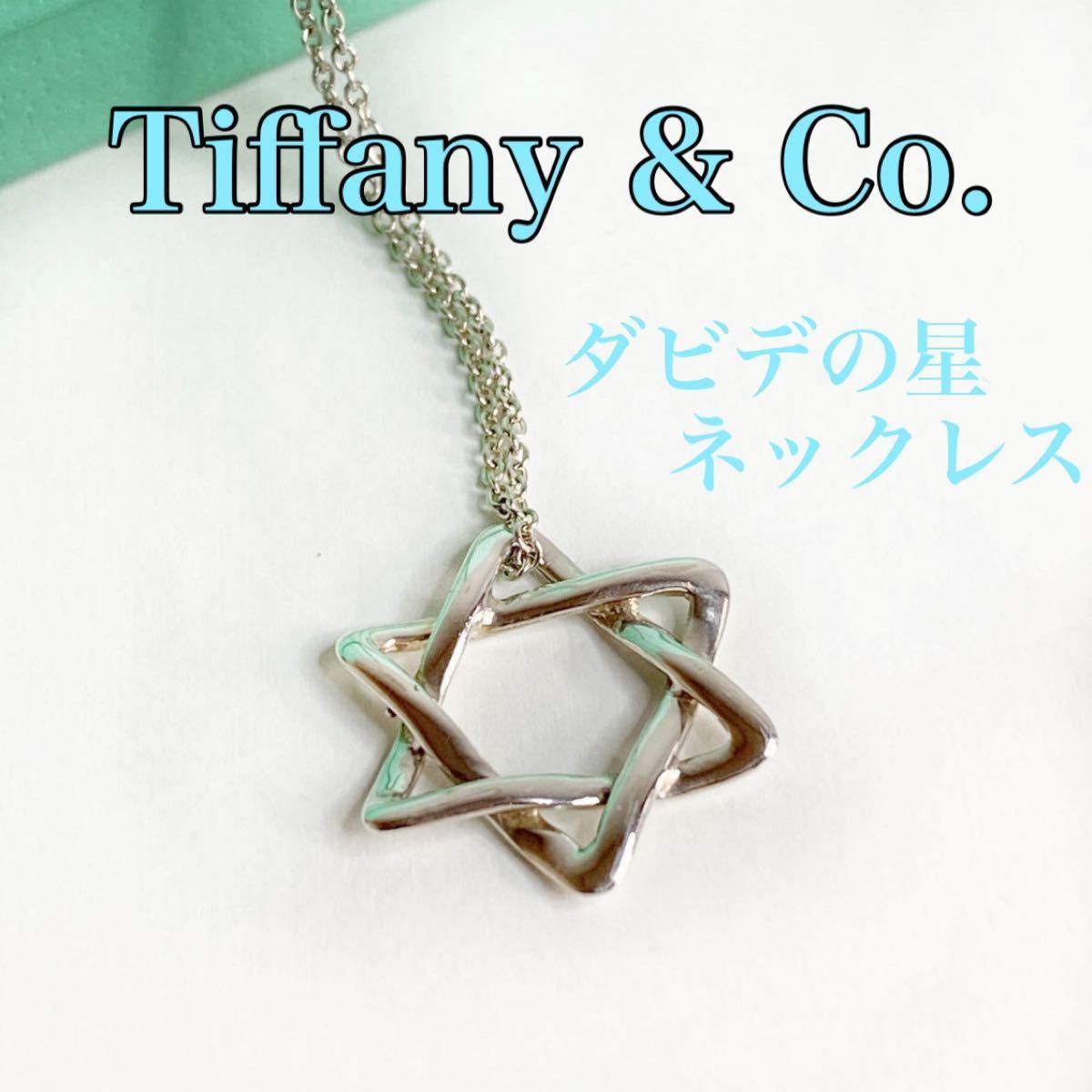ティファニー TIFFANY&Co. ティファニーネックレス　スターオブダビデ　星形　シルバー925