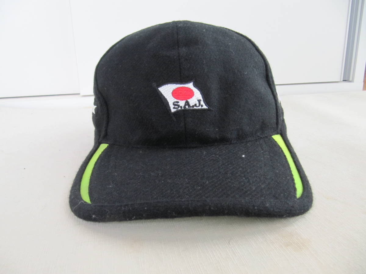 SAJ 全日本スキー連盟 PHENIX 耳あて付き キャップ フェニックスCAP防寒帽子(帽子)｜売買されたオークション情報、yahooの商品