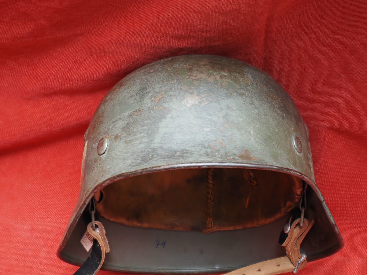 WW2 ドイツ軍 M35 スチールヘルメット 鉄兜 鉄ヘルメット ドイツ国防軍_画像4