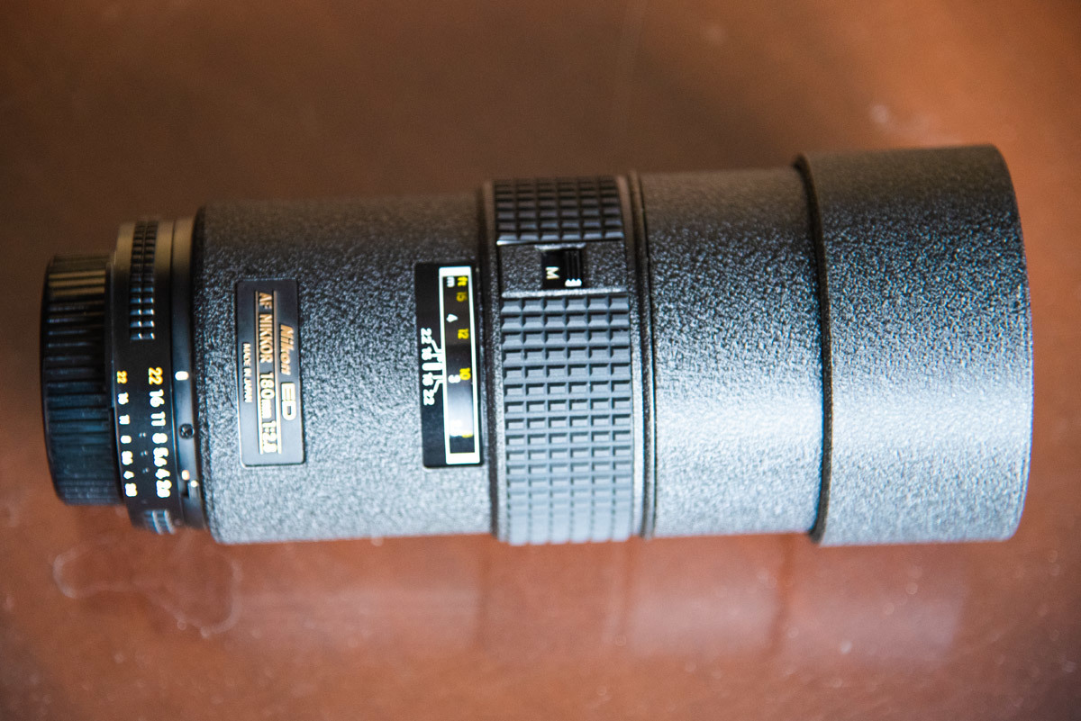 Nikon ED AF Nikkor 180mm f/2.8 ニコン ニッコール レンズ 単焦点