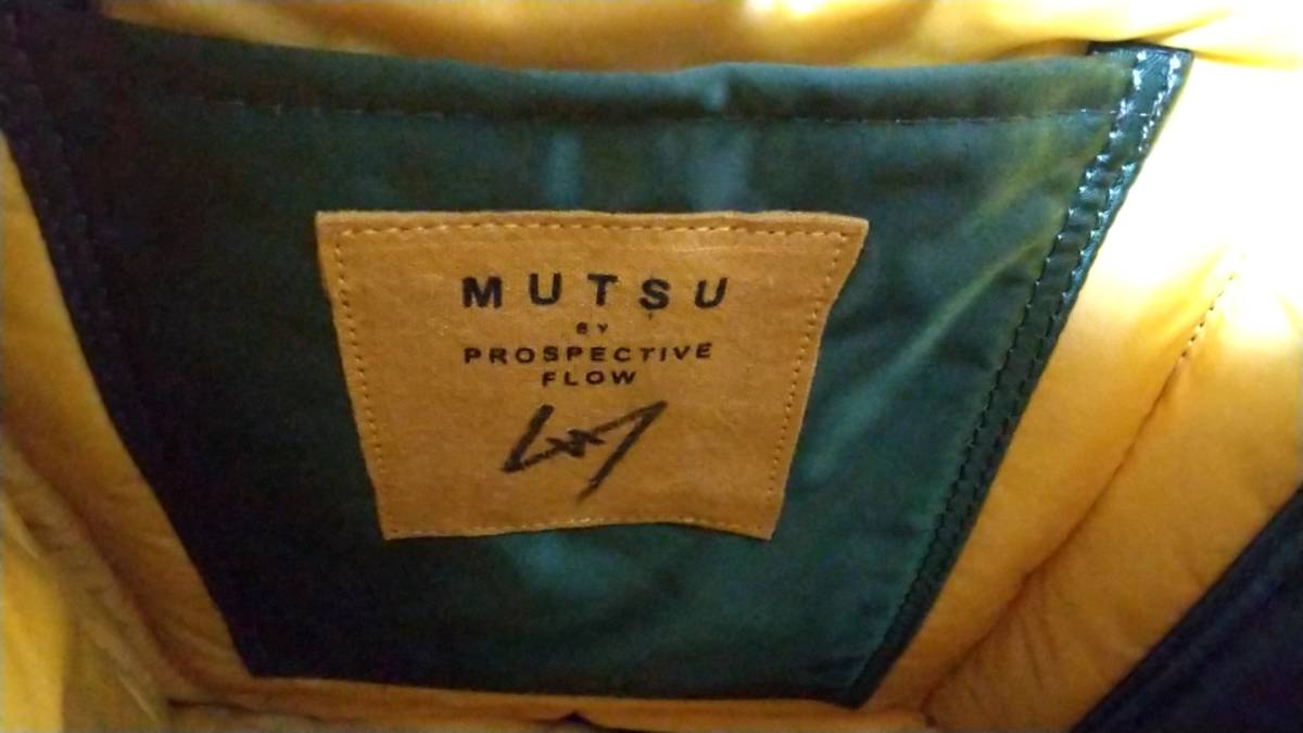 PORTER × MUTSU　2WAY HELMET BAG　ポーター　ムツ　ヘルメットバッグ　TANKER IRON BLUE　未使用　送料無料_画像4