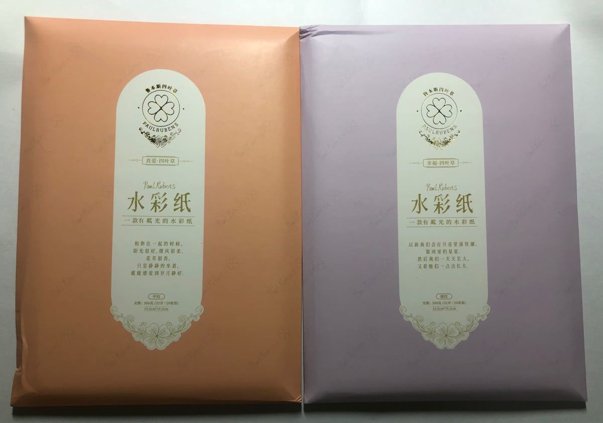 高品質】 Paul Rubens ポール ルーベンス キラキラ 水彩紙 細目