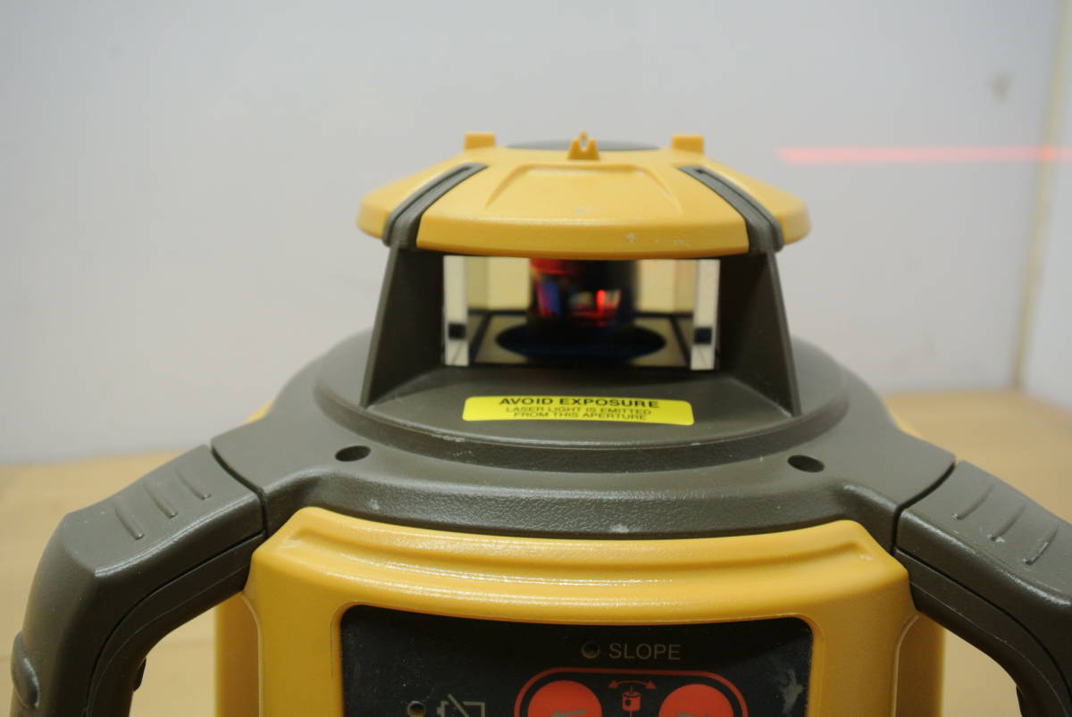 トプコン　ローテーティングレーザー　 RL-H5A　乾電池式　ジャンク品_画像6