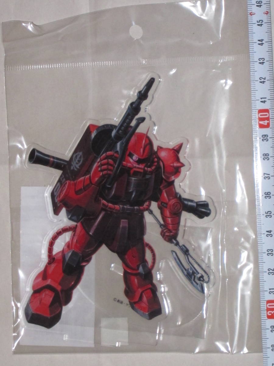 エンターブレイン 機動戦士ガンダム 大河原邦男イラスト アクリルスタンド シャア専用ザク シャア アズナブル専用機 機動戦士ガンダム 売買されたオークション情報 Yahooの商品情報をアーカイブ公開 オークファン Aucfan Com