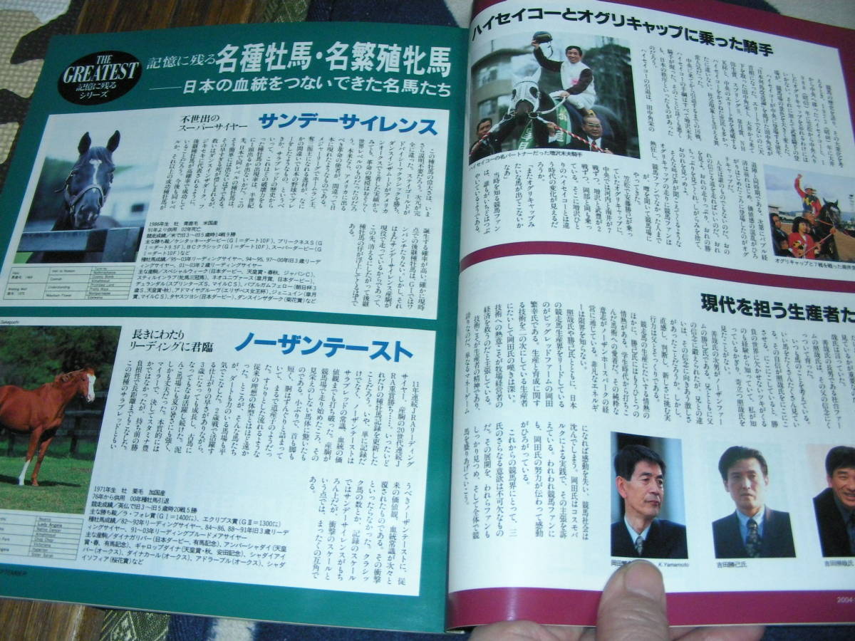 優駿 2004/９　 キングカメハメハ、ダイワメジャー、ダンスインザムード、ダイワエルシエード　秋競馬開幕　３連単を研究する_画像9