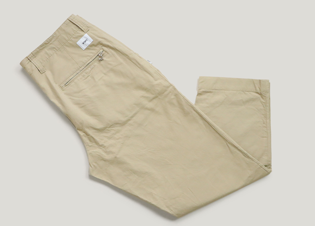 WTAPS ◇21SS FAIRWAY TROUSERS トラウザーズパンツ ベージュ L