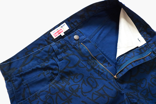 Supreme × COMME des GARCONS SHIRT ◇18AW Printed Canvas Painter