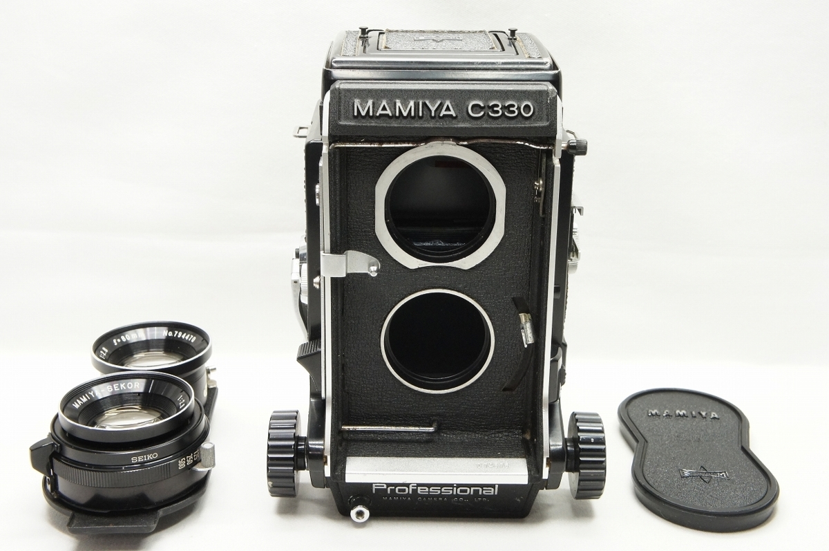 アルプスカメラ】ジャンク品 Mamiya マミヤ C330 Professional + Sekor