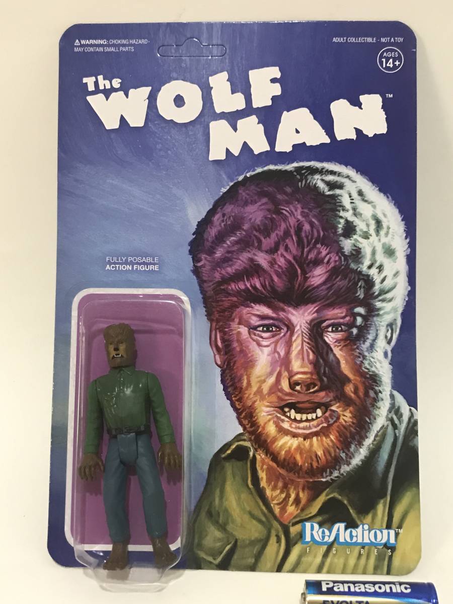 SUPER 7 　ReAction The WOLF MAN 狼男 オオカミ男 スーパー7 リアクション ユニバーサルモンスターズ_画像1