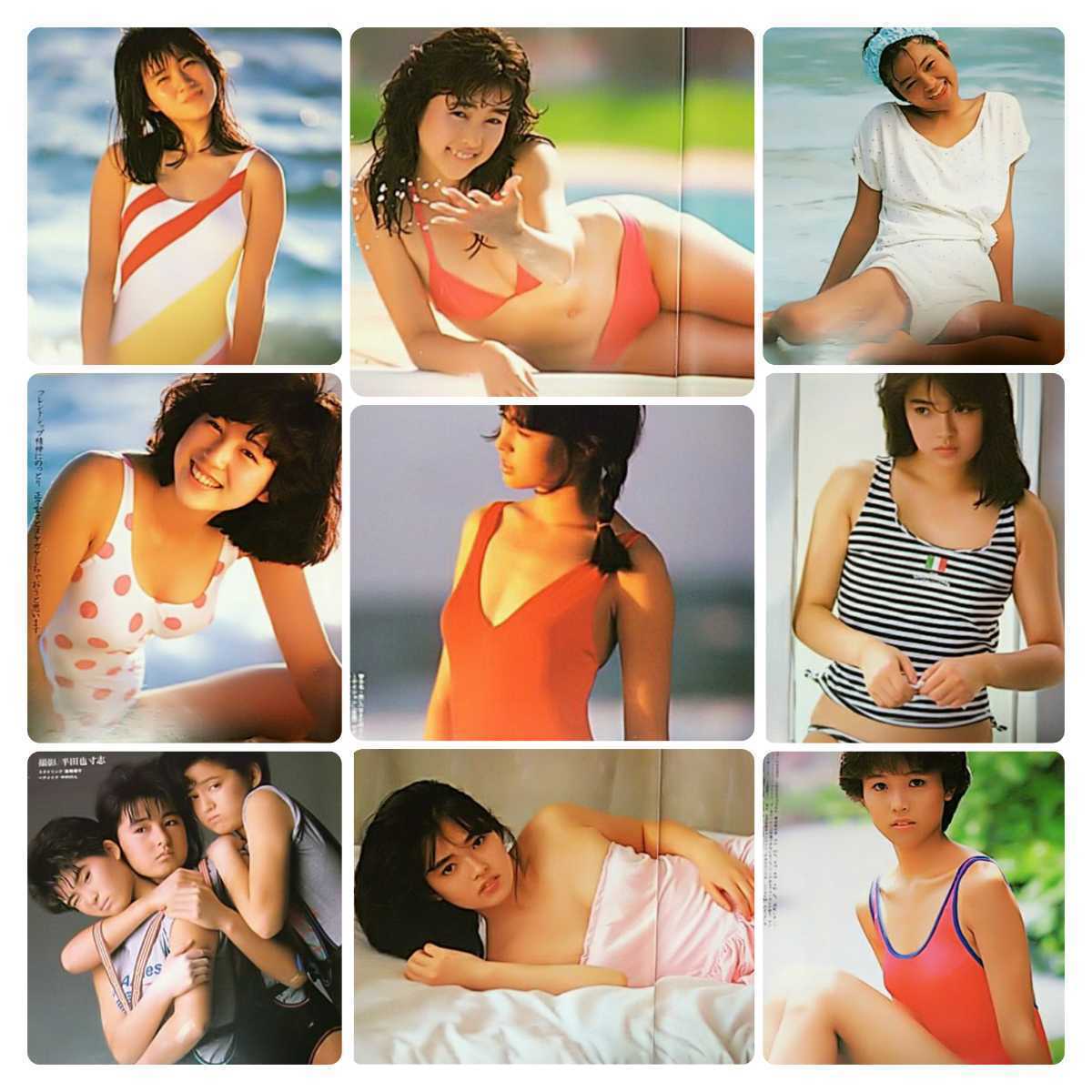 *[ magazine ] Momoko /Momoco 1984 year 9 month number Kirara .ulala Nakayama Miho, young lady .,. rice field .., water island . hutch, Matsumoto .., river . beautiful .. other 