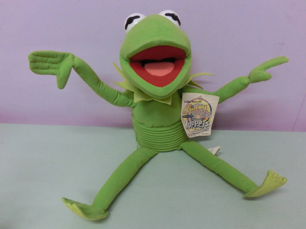 ザ・マペッツ マペットショー◆カーミット BIG 吊り下げ マスコット 人形 ぬいぐるみ 45㎝◆The Muppets Muppet Show Kermit ジムヘンソン_画像6