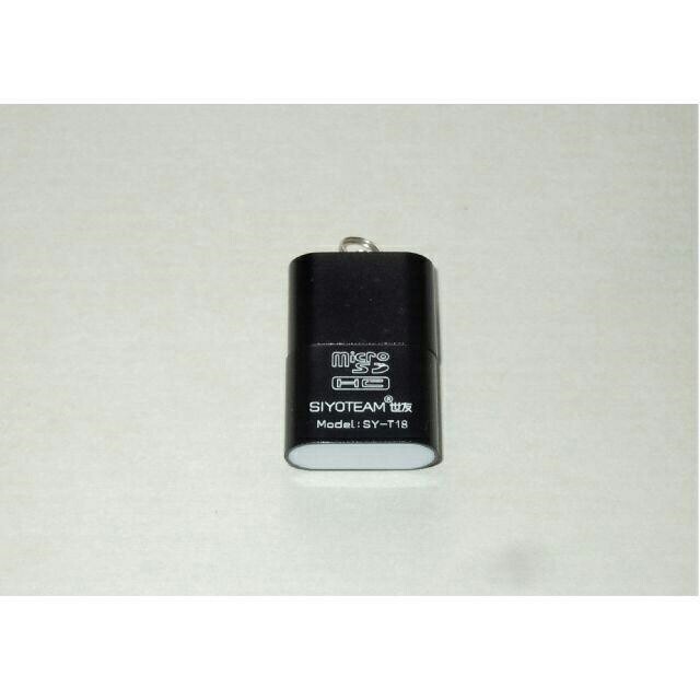 アルミボディ小型【USB microSD カード リーダー】・・・新品・動作品