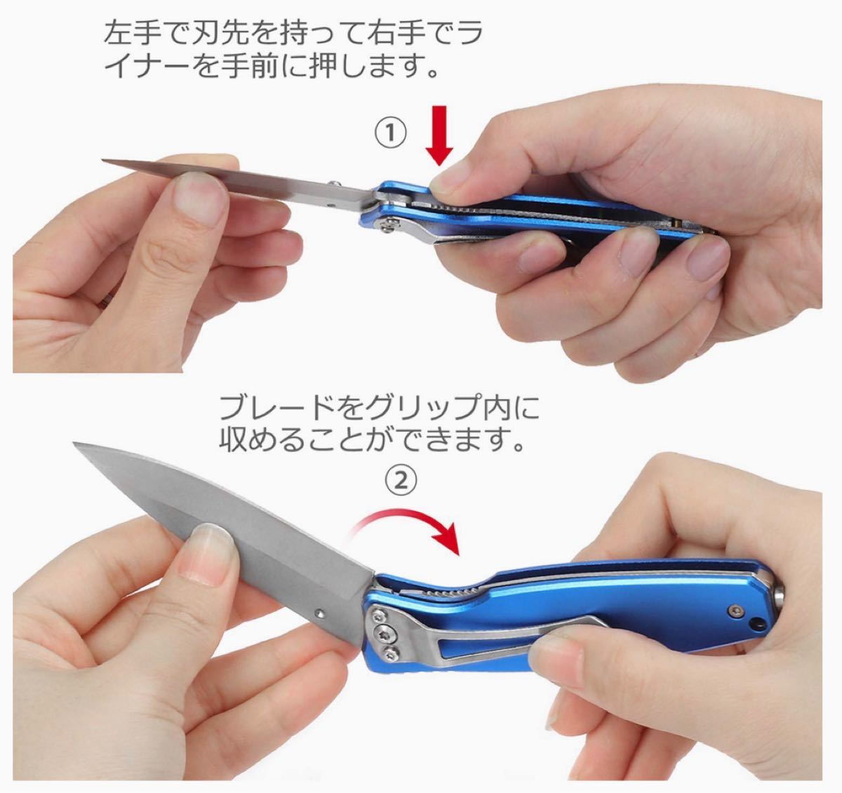 【新品】MOSSY OAK 折りたたみナイフ フォールディングナイフ