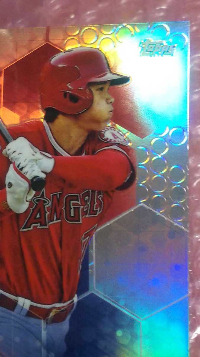 送料込即決 2018 Topps Chrome Update An International Affair IA-SO Shohei Ohtani 大谷翔平 ルーキーイヤー リフラクター MVP ▼_画像3