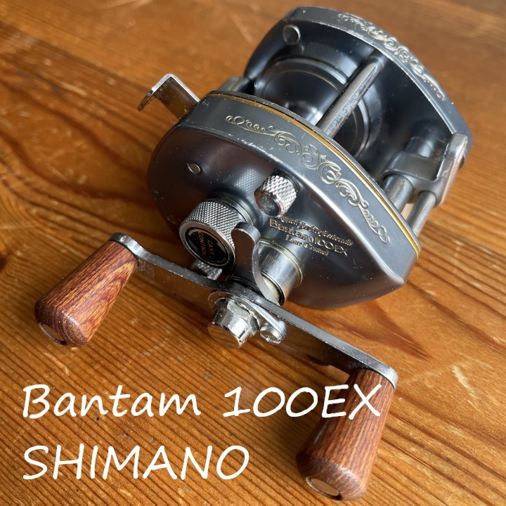 SHIMANO Bantam 100EX ベイトリール／シマノ、バンタム  １００ＥＸ／ブラックバス、ルアー、オールドタックル／RYUBI、リョウビABU、アブ