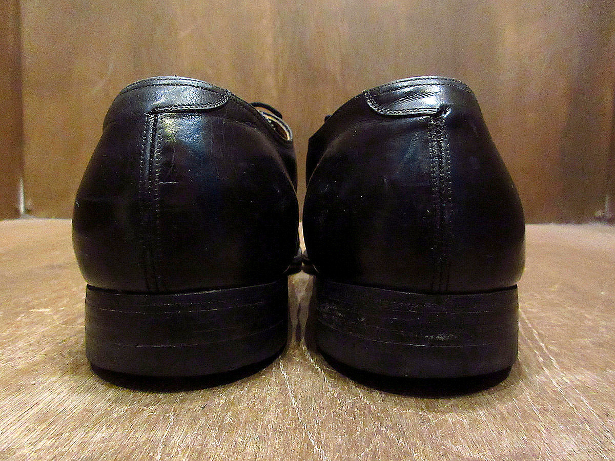  Vintage 40*s50*s*FLORSHEIM внутри перо тип колпак tu обувь чёрный size 11 1/2 D* 220120k5-m-dshs-295cm поток автомобиль im мужской кожа обувь 