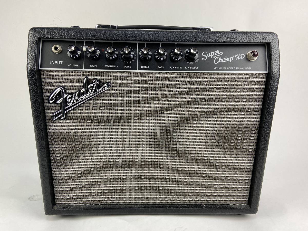 Fender Super Champ XD 真空管 スピーカー グレードアップ済 www