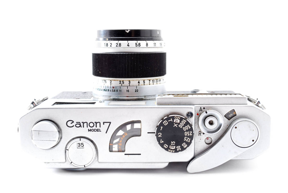 キヤノン　Canon model 7 + 50mm F1.8 #J20M133_画像9