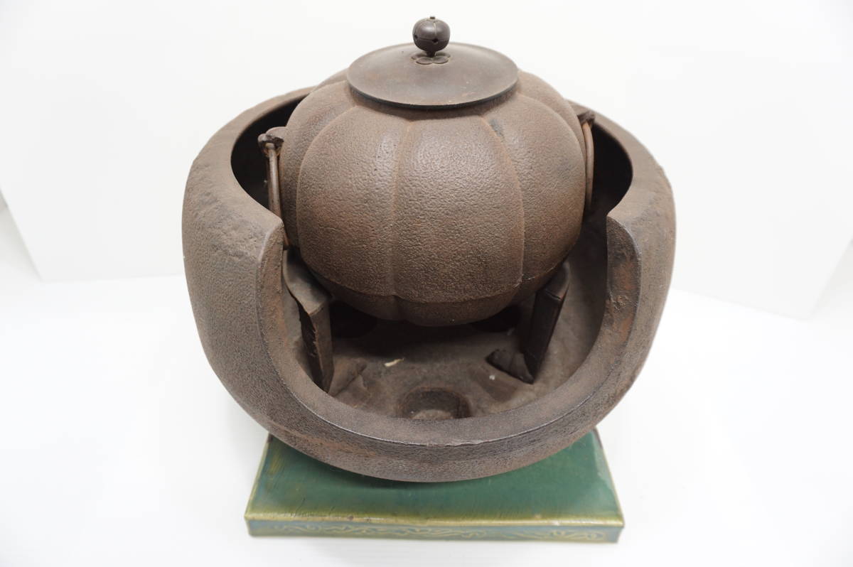 火鉢セット品 (五徳 鉄瓶 火鉢 焼物) sevicpdc.com