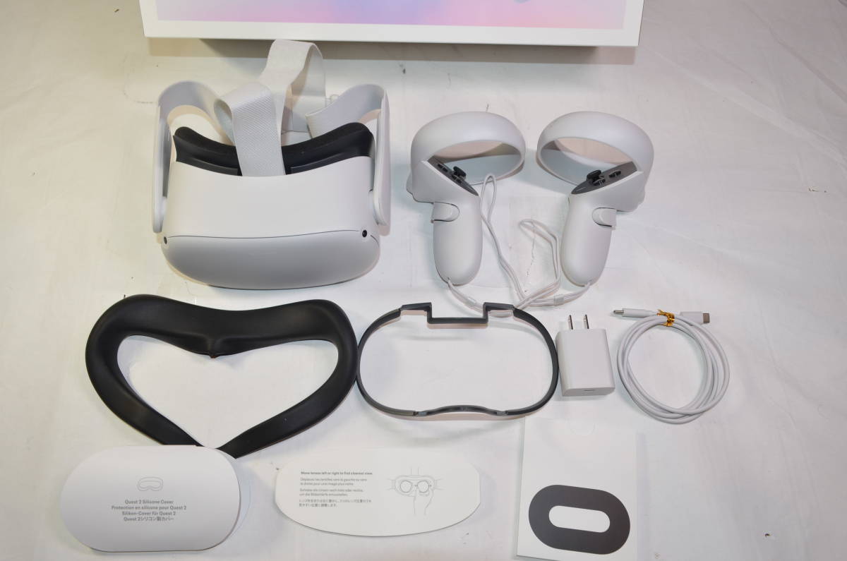 Meta Quest 2 128GB VR Cover付属-