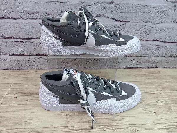 NIKE ナイキ BLAZER LOW SACAI DD1877-002 スニーカー グレー 28.0cm 店舗受取可_画像3